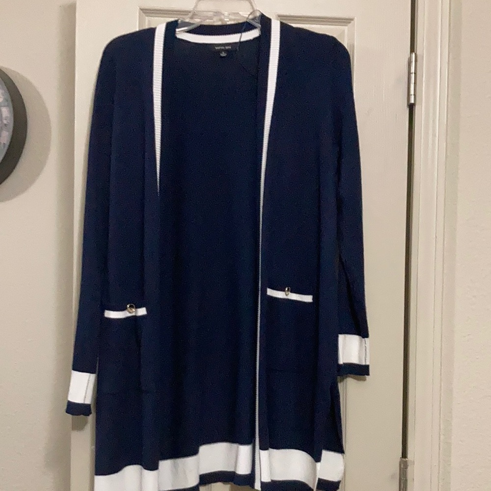 Navy color cardigan